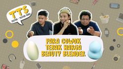 Reaksi Cowok Pegang Beauty Blender