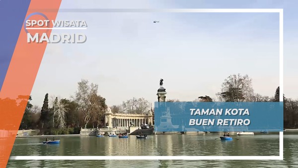 Buen Retiro Madrid, Taman Pribadi Keluarga Kerajaan Berdanau Indah 