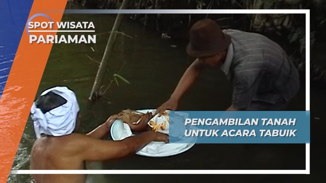 Pengambilan Tanah Acara Tabuik, Simbol Asal Usul Manusia, Pariaman