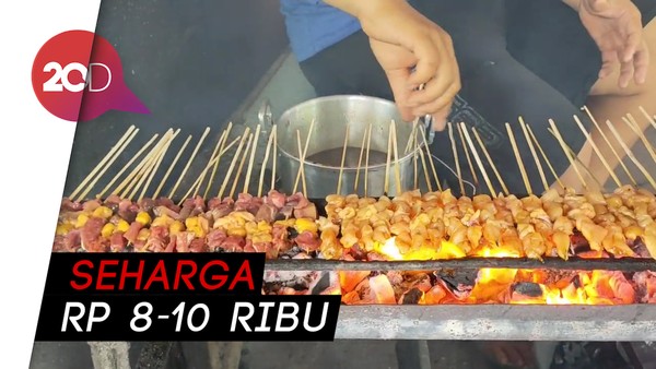 Icip-icip Sate Murah Meriah di Kediri