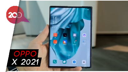OPPO Suguhkan Ponsel Layar Gulung Pertamanya 