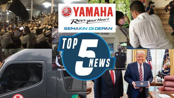Top 5: Habib Rizieq Kurang Sehat, Luhut Ketemu Trump