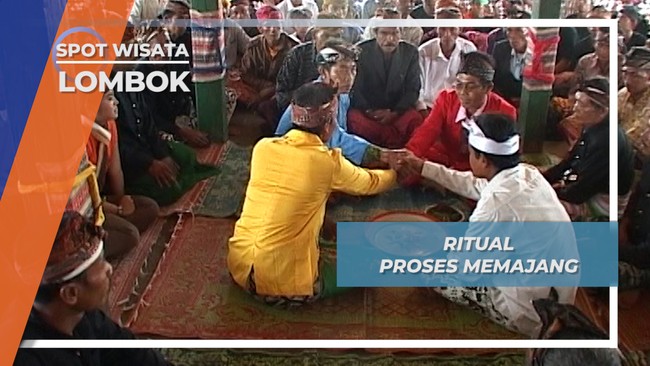 Memajang, Ritual Maulid Adat Desa Sesait Lombok