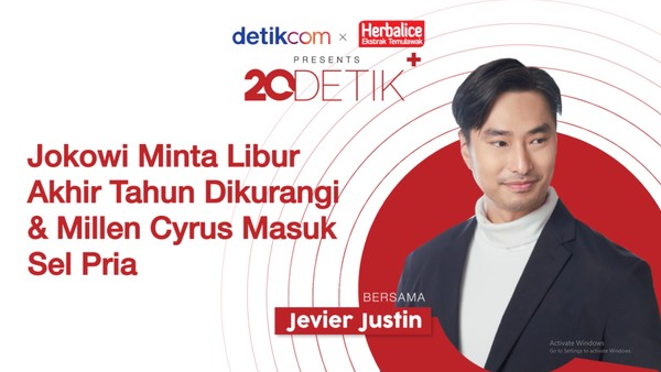 20Detik+ bersama Herbalice: Pengurangan Hari Libur Akhir Tahun Hingga Millen Cyrus Ditangkap