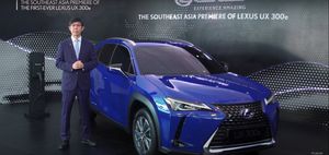 Lexus UX 300e Ikut Setrum Dunia Mobil Tanah Air