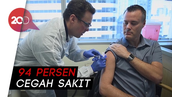 Hasil Akhir Vaksin Moderna Tunjukkan Tak Ada Efek Samping Parah
