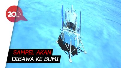 Pesawat Luar Angkasa China Bakal Bawa Sampel 2 Kg dari Bulan