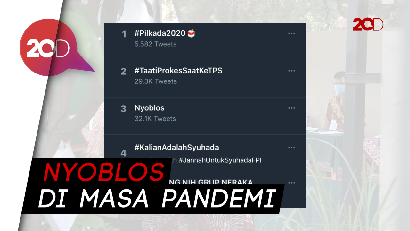 #Pilkada2020 Puncaki Trending, Netizen Pamer Jari Ungu