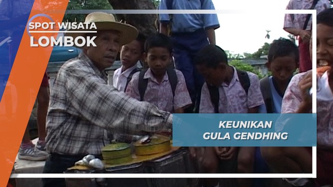 Gula Gendhing, Jajanan Tempo Dahulu Pemikat Hati Para Bocah Lombok