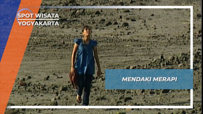 Puncak Pasir dengan Pemandangan Gunung Merapi Yogyakarta