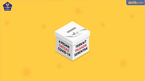 Pilkada Serentak, Ini Pesan Satgas COVID-19 untuk Masyarakat