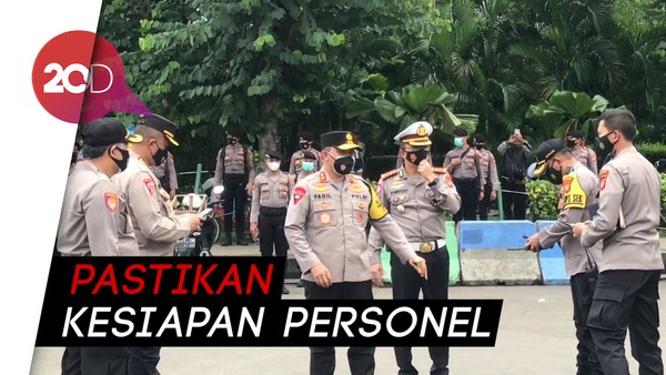 Kapolda Cek Pengamanan di Patung Kuda Jelang Aksi 1812