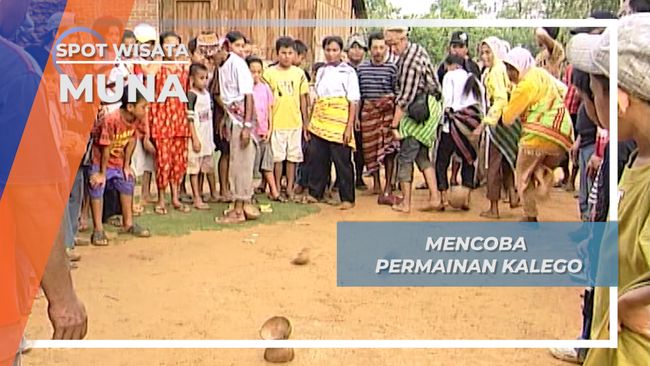 Kalego, Permainan Tradisional Dengan Tempurung Kelapa Muna Pulau Muna - Permainan Tradisional Dari Tempurung Kelapa