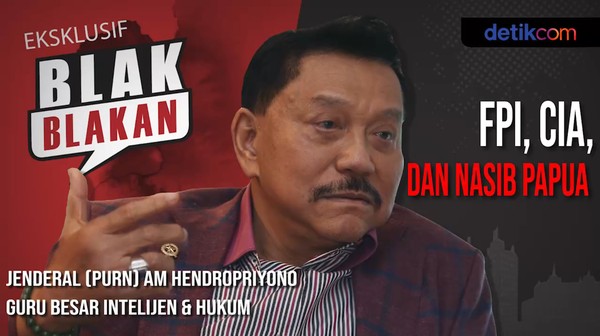 Blak-blakan Hendropriyono AS ingin RI Jauhi China Dekati Israel 