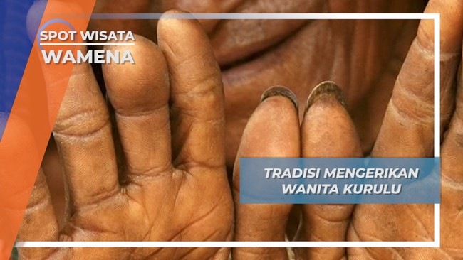 Simbol Kesedihan Wanita Desa Kurulu pada Kerabat yang Meninggal, Wamena