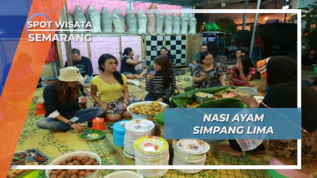 Nasi Ayam, Kuliner Legendaris Khas Simpang Lima Semarang