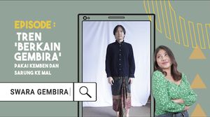 Viral Tren Berkain Modis untuk Formal atau Santai
