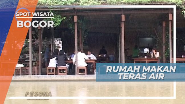 Rumah Makan Dengan Kolam Pancing Teras Air Bogor