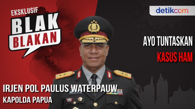 Kapolda Papua Blak-blakan Minta Kasus HAM Dituntaskan