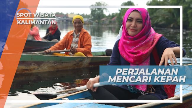 Menemani Ibu Ibu Mencari Kepah Di Hilir Sungai Kalimantan 7012