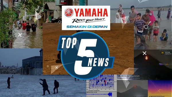 Top 5: Robot NASA Mendarat di Mars, Cipinang Melayu Banjir Lagi