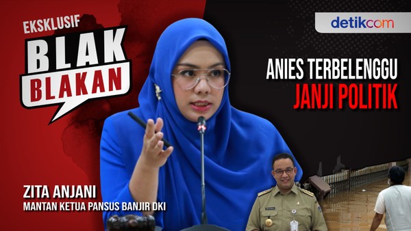 Blak-blakan Ketua Pansus Banjir Tembak Kebijakan Anies