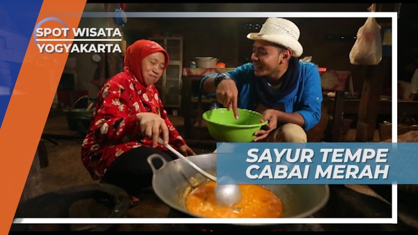 Sayur Tempe Cabai Merah, Pendamping Sompil Penggugah Selera, Yogyakarta