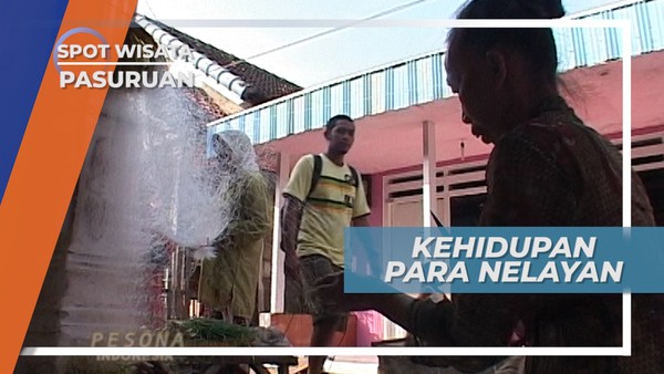 Suasana Asri Kampung Nelayan Panggungrejo Pasuruan