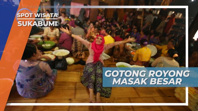 Masak Besar Satu Desa Untuk Merayakan Upacara Mipit, Sukabumi