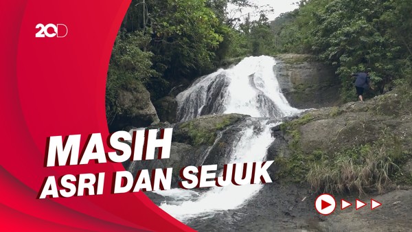 Belum Terjamah Pemerintah, Begini Asrinya Air Terjun Indo Rannuang