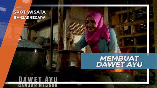 Membuat Es Dawet Ayu, Minuman Segar Khas Banjarnegara