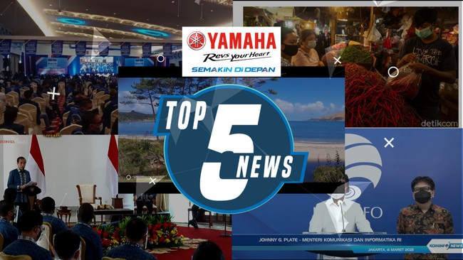 Top 5: Moeldoko Jadi Ketum PD Versi KLB, Jokowi Benci Produk Asing