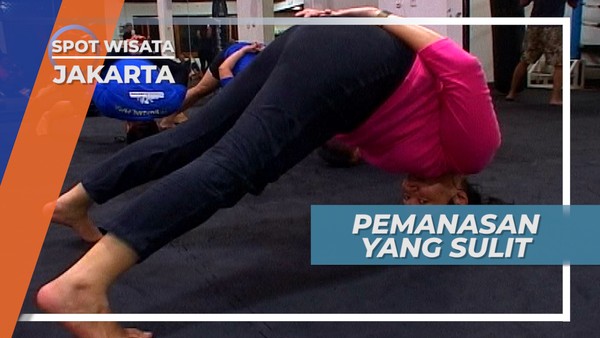 Gerakan Sulit Brazilian Ju-jitsu Saat Pemanasan, Jakarta