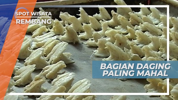 Bagian Daging Paling Mahal dari Rajungan Desa Gunung Wetan Rembang Jawa Tengah