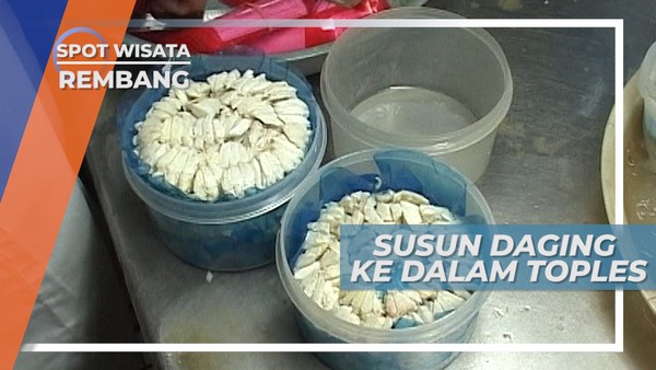 Kemasan Ekspor Rajungan Desa Gunung Wetan Rembang Jawa Tengah
