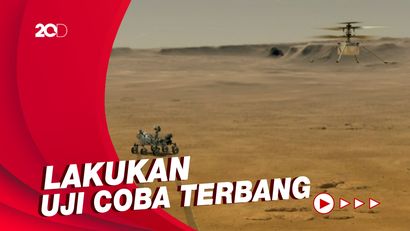NASA Kenalkan Ingenuity, Helikopter Penjelajah Planet Mars