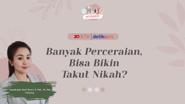 Banyak Perceraian, Bisa Bikin Takut Nikah?