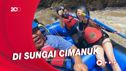 Celebrity on Vacation: Cobain Rafting Sepanjang 9 Km di Garut