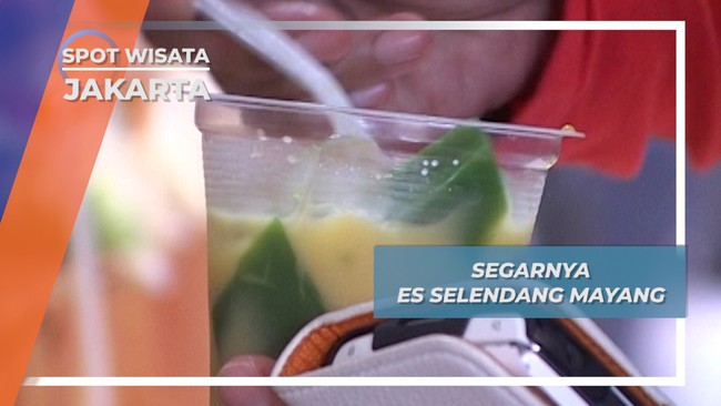 Kesegaran Es Selendang Mayang Penggugah Selera Asal Betawi, Jakarta