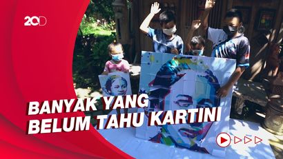 Anak-anak Belajar Mengenali Sosok Kartini Lewat Rangkaian Puzzle 