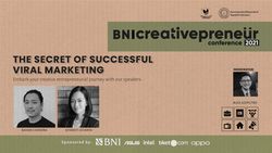 BNI Creativepreneur : The Secret of Successful Viral Marketing