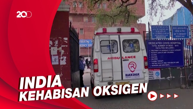 Dihadang Tsunami COVID-19, India Kini Darurat Oksigen!