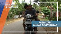 Menuju Desa Wisata Sawarna, Panorama Indah Kampung Gendol Kecamatan Bayah  Sukabumi