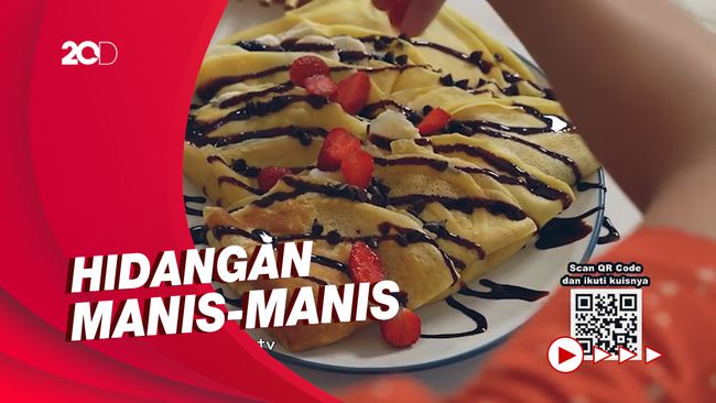 Bikin Laper: Cara Memasak Kreasi Crepes Pisang Coklat