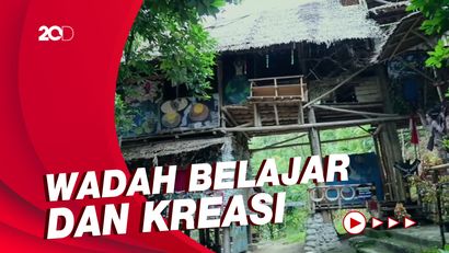 Selain Melukis, Edy Kumpulkan Sampah untuk Dirikan Rumah Edukasi