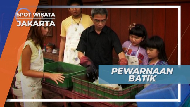 Warna-warni Pewarnaan Batik di Museum Tekstil Jakarta