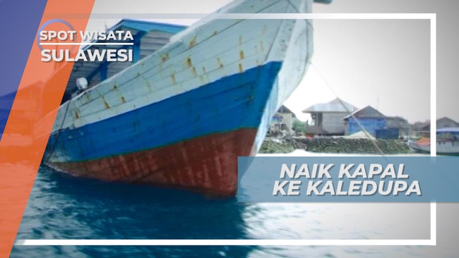 Menyewa Kapal Nelayan ke Pulau Kaledupa Sulawesi Tenggara