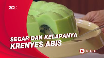 Masak Masak: Resep Puding Pandan Isi Kelapa Buat Dijadikan Takjil