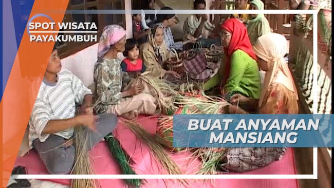 Kombuik, Tas Anyaman Tradisional Desa Tratak, Payakumbuh
