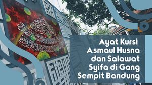 Gang Sempit di Bandung Dicoret-coret Ayat Kursi dan Asmaul Husna
